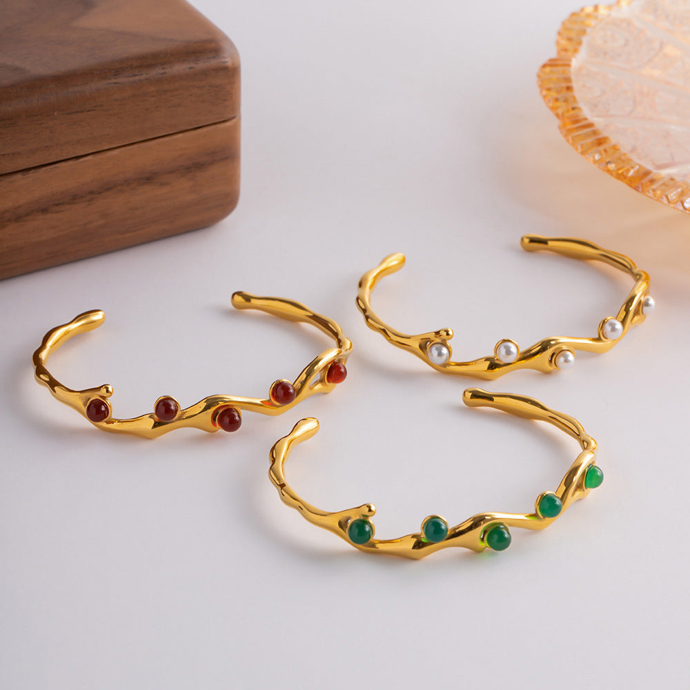 PULSEIRA RETRO STONE (19 cm)