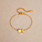 PULSEIRA LETRA DOURADA (16+5 cm)