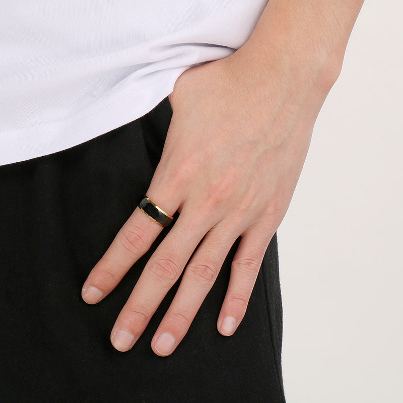 ANEL ECLIPSE DOURADO