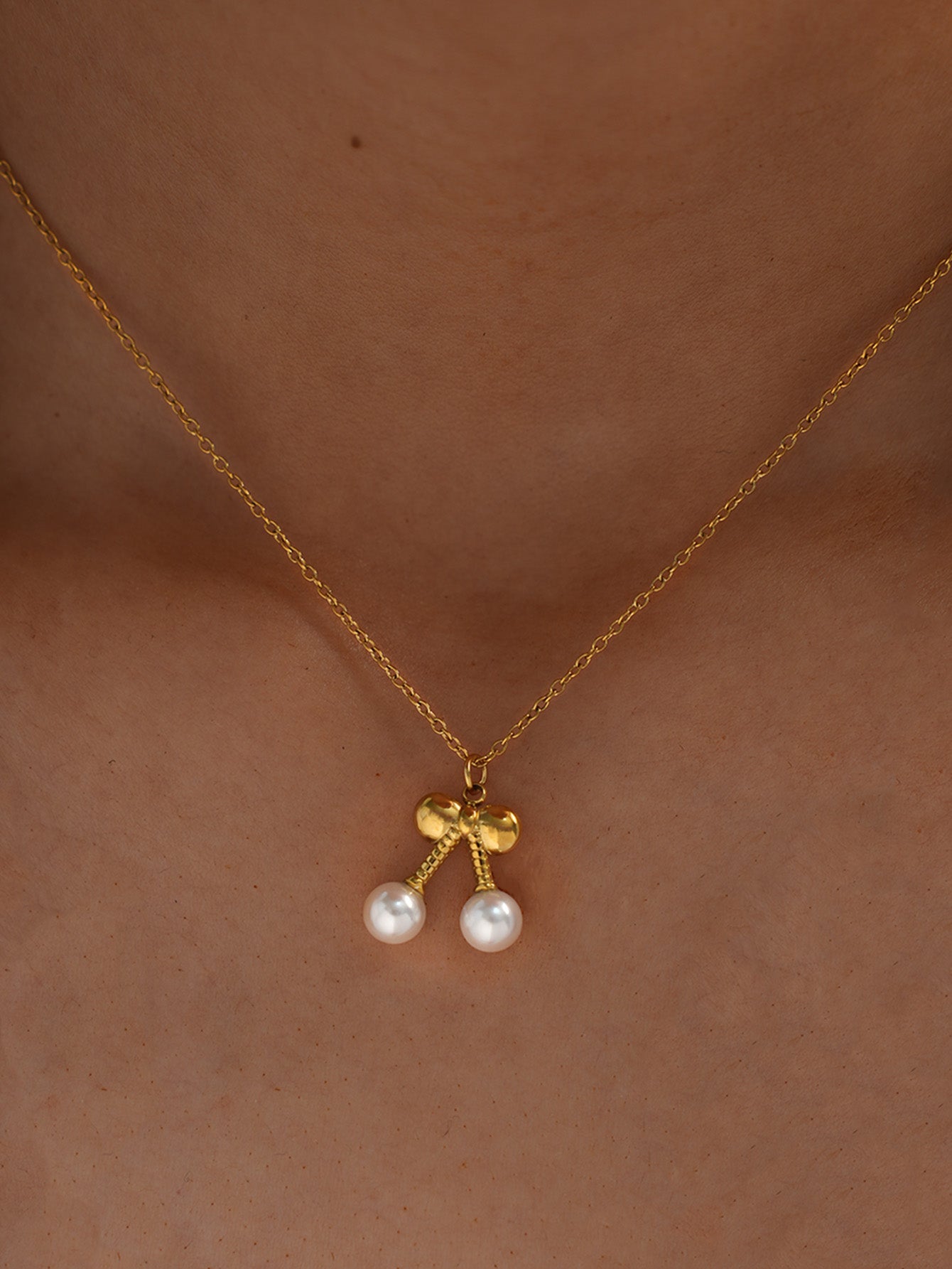COLAR GOLDEN CHERRY