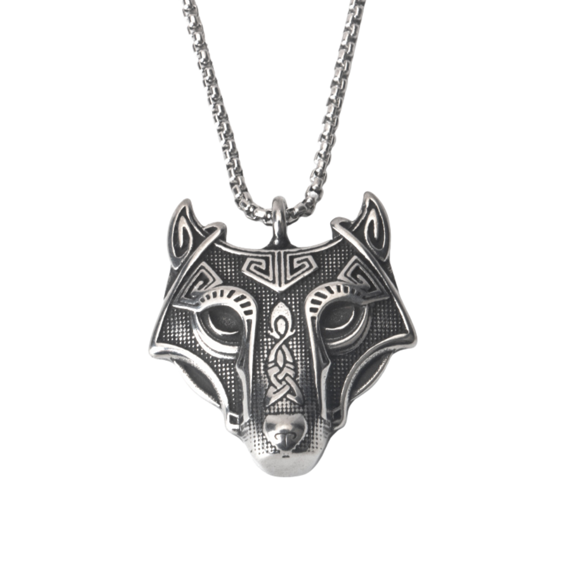 COLAR LOBO DE AÇO