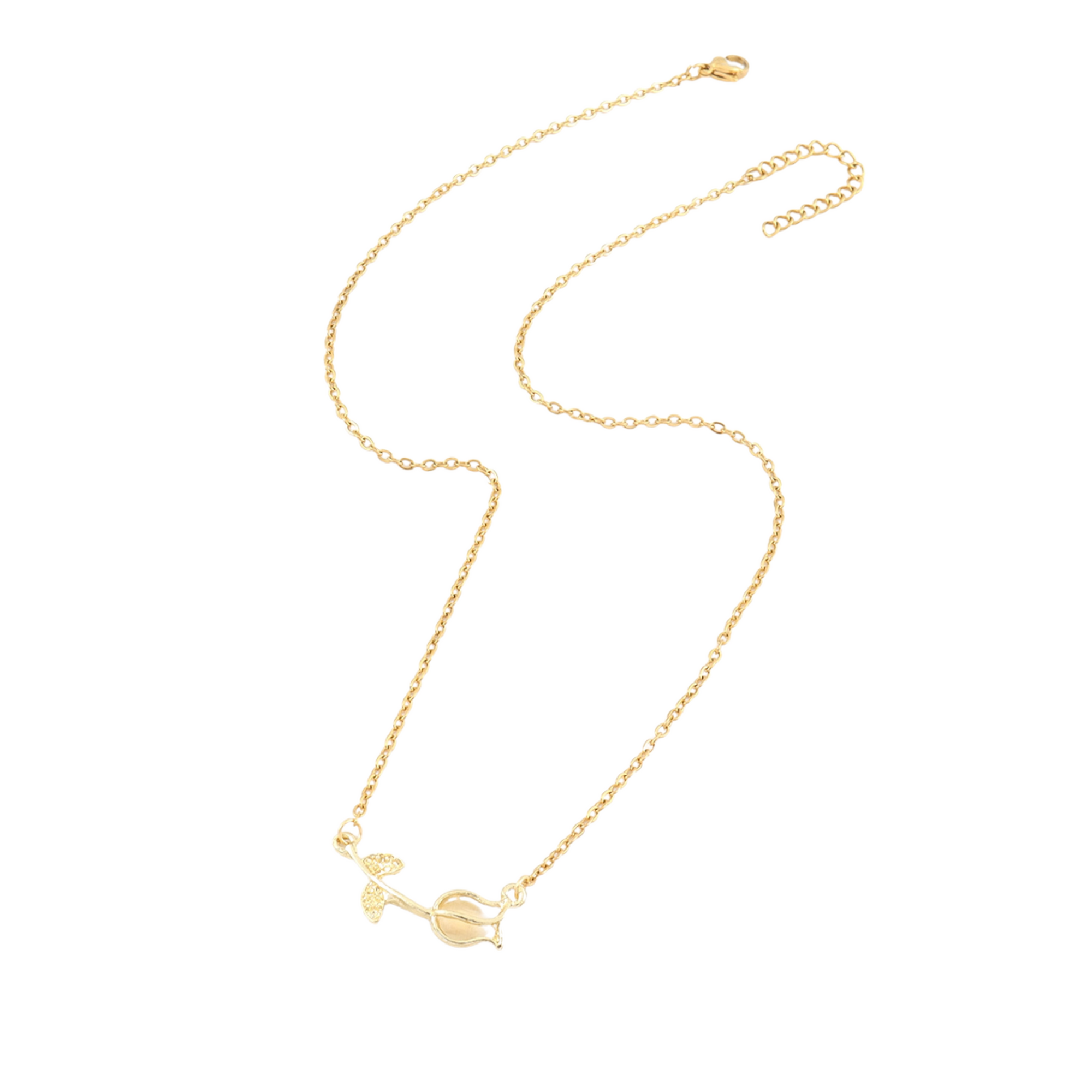 COLAR TULIPA D'OURO