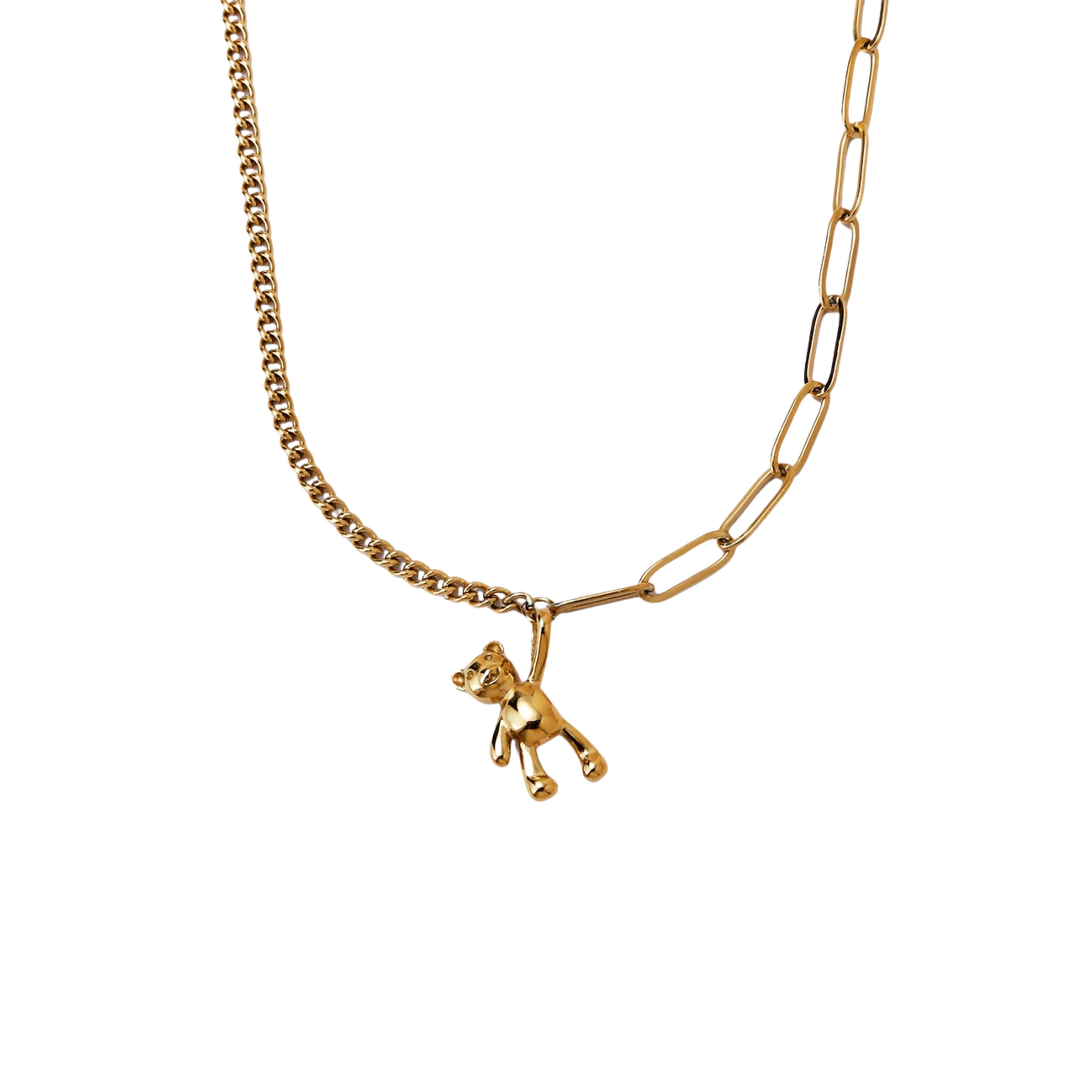COLAR URSINHO DOURADO